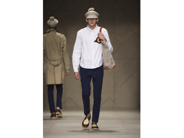 Burberry Prorsum Uomo primavera estate 2012 a Milano Moda Uomo