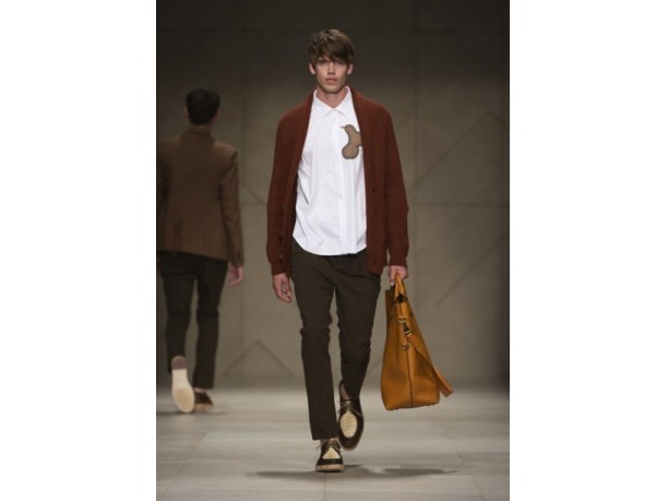 Burberry Prorsum Uomo primavera estate 2012 a Milano Moda Uomo