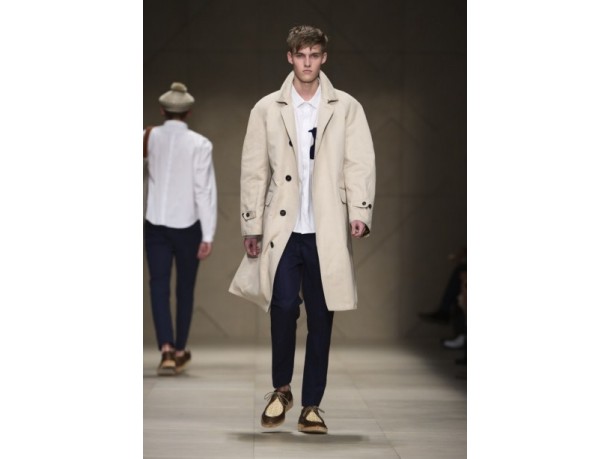 Burberry Prorsum Uomo primavera estate 2012 a Milano Moda Uomo