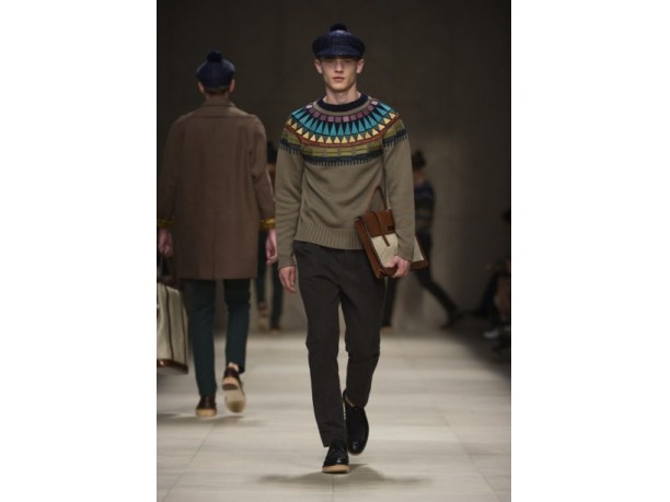 Burberry Prorsum Uomo primavera estate 2012 a Milano Moda Uomo