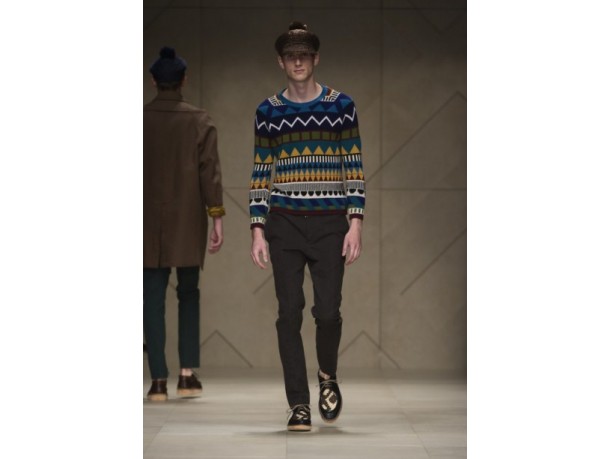 Burberry Prorsum Uomo primavera estate 2012 a Milano Moda Uomo