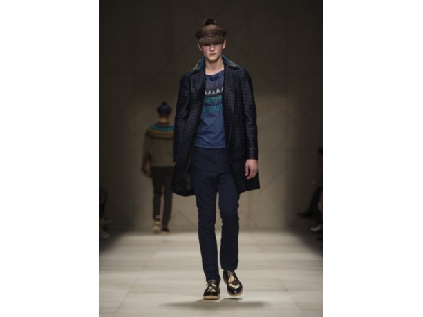 Burberry Prorsum Uomo primavera estate 2012 a Milano Moda Uomo