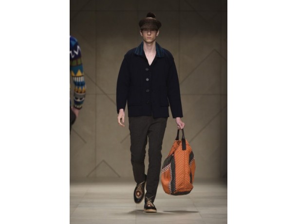 Burberry Prorsum Uomo primavera estate 2012 a Milano Moda Uomo