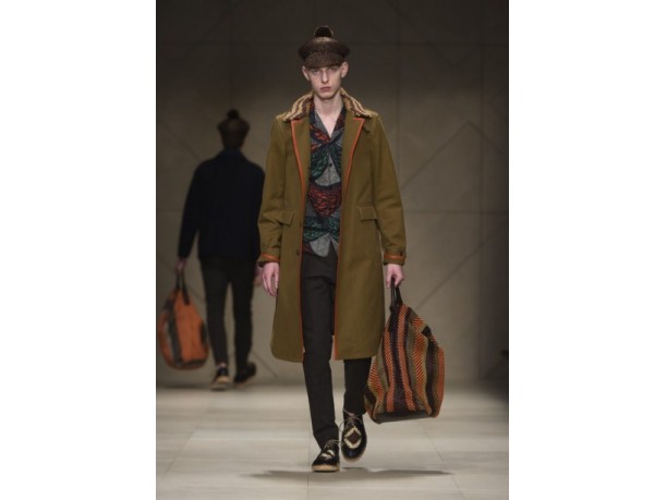 Burberry Prorsum Uomo primavera estate 2012 a Milano Moda Uomo