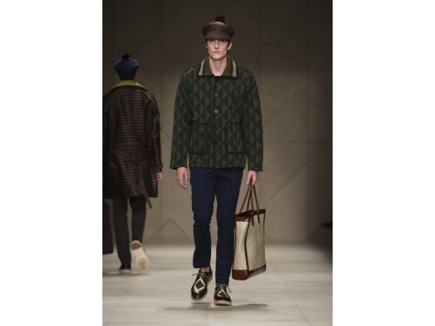 Burberry Prorsum Uomo primavera estate 2012 a Milano Moda Uomo