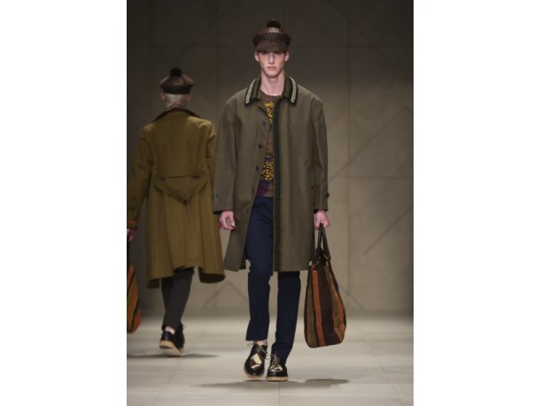 Burberry Prorsum Uomo primavera estate 2012 a Milano Moda Uomo