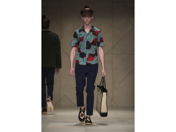 Burberry Prorsum Uomo primavera estate 2012 a Milano Moda Uomo