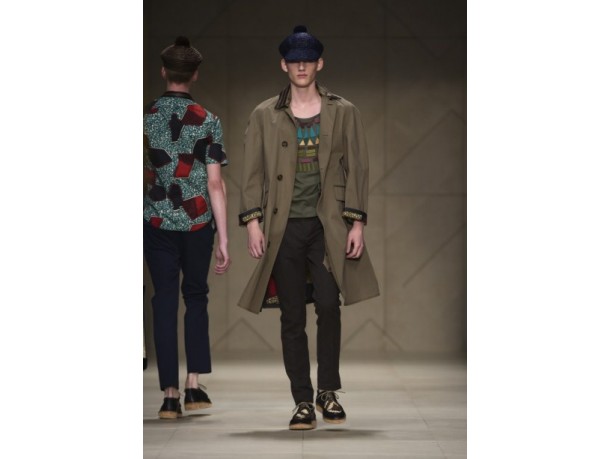 Burberry Prorsum Uomo primavera estate 2012 a Milano Moda Uomo