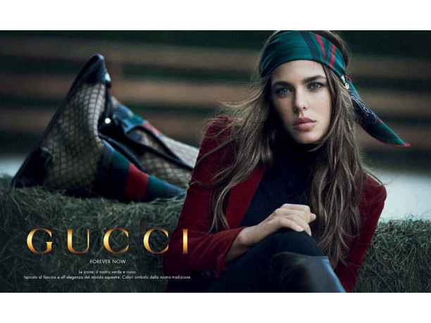 Charlotte Casiraghi testimonial di Gucci