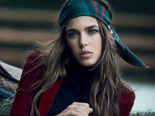 Charlotte Casiraghi testimonial di Gucci