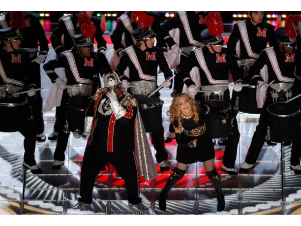 Concerto di Madonna al Superbowl 2012