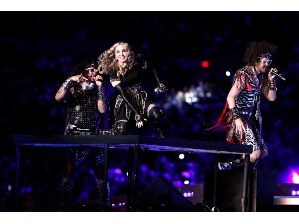 Concerto di Madonna al Superbowl 2012