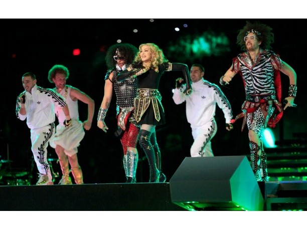 Concerto di Madonna al Superbowl 2012