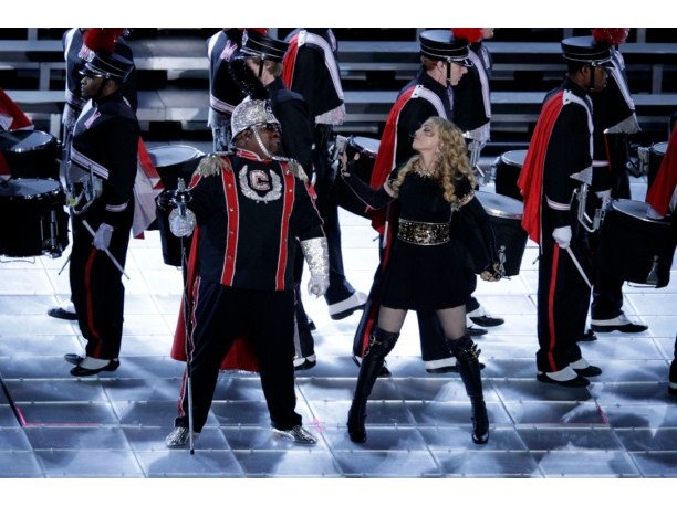Concerto di Madonna al Superbowl 2012