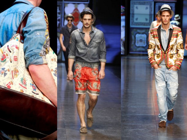 D&G uomo Collezione primavera estate 2012