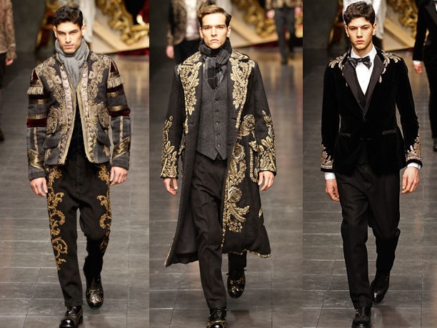 Dolce & Gabbana sfilata uomo autunno inverno 2012/2013