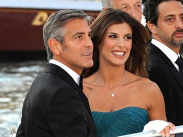 Elisabetta Canalis a Sanremo veste Cavalli