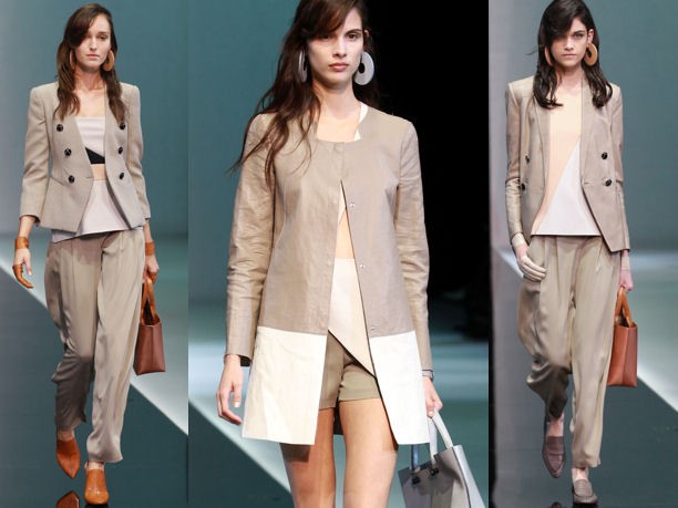 Emporio Armani collezione primavera estate 2013