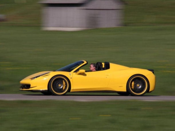 Ferrari 458 Spider elaborata da Novitec Rosso