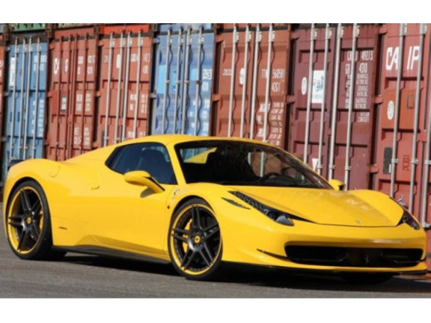 Ferrari 458 Spider elaborata da Novitec Rosso