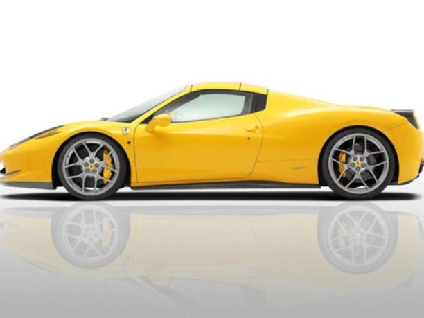 Ferrari 458 Spider elaborata da Novitec Rosso