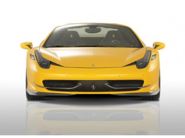 Ferrari 458 Spider elaborata da Novitec Rosso