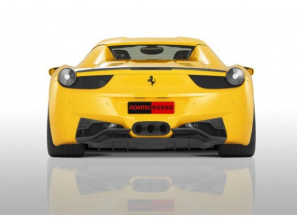 Ferrari 458 Spider elaborata da Novitec Rosso