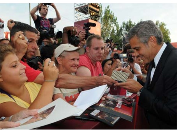 George Clooney alla Mostra del Cinema di Venezia 2011