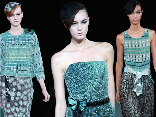 Giorgio Armani collezione primavera estate 2013