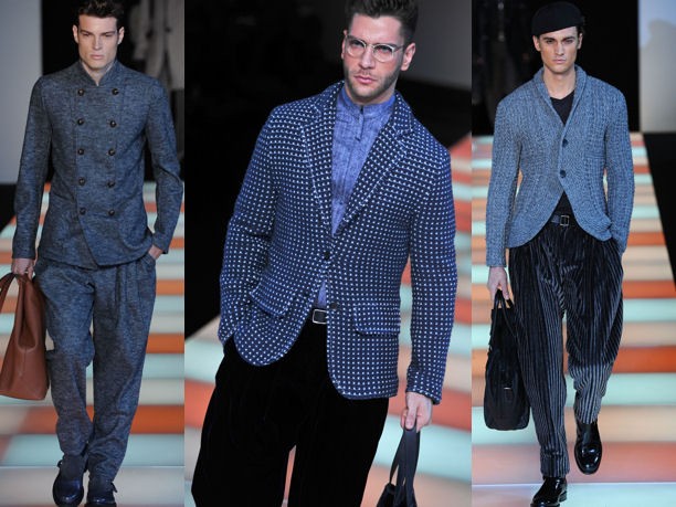 Giorgio Armani Uomo sfilate autunno inverno 2012 2013