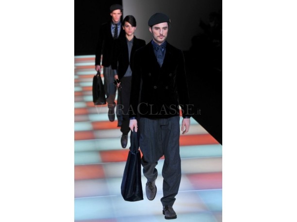 Giorgio Armani Uomo sfilate autunno inverno 2012 2013