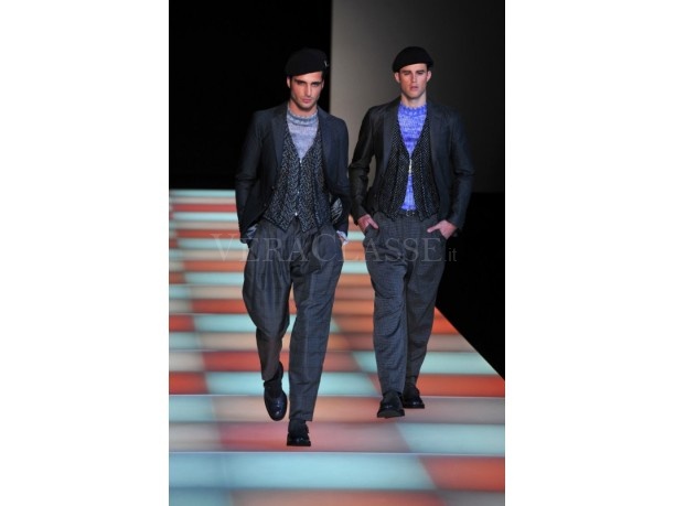 Giorgio Armani Uomo sfilate autunno inverno 2012 2013