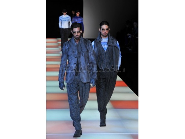 Giorgio Armani Uomo sfilate autunno inverno 2012 2013