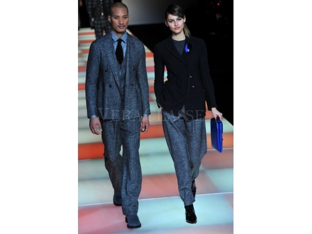 Giorgio Armani Uomo sfilate autunno inverno 2012 2013