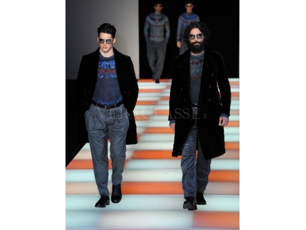 Giorgio Armani Uomo sfilate autunno inverno 2012 2013