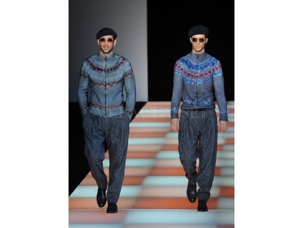 Giorgio Armani Uomo sfilate autunno inverno 2012 2013