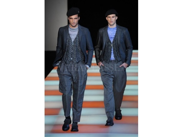 Giorgio Armani Uomo sfilate autunno inverno 2012 2013