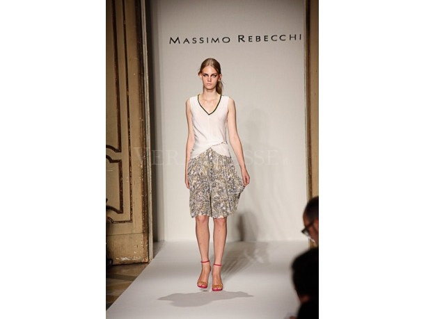 Massimo Rebecchi sfilata primavera estate 2012