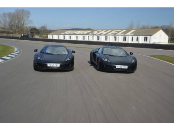 McLaren MP4-12C in Italia con Fassina