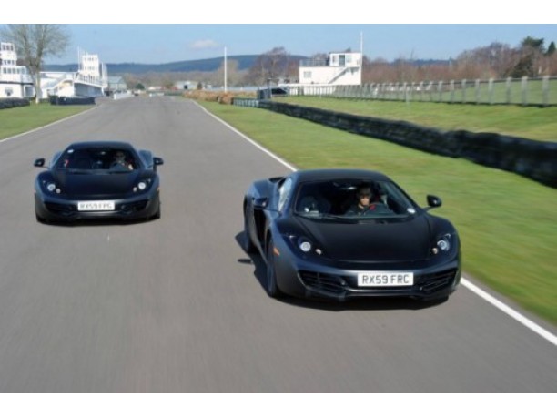 McLaren MP4-12C in Italia con Fassina