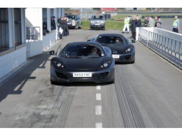 McLaren MP4-12C in Italia con Fassina