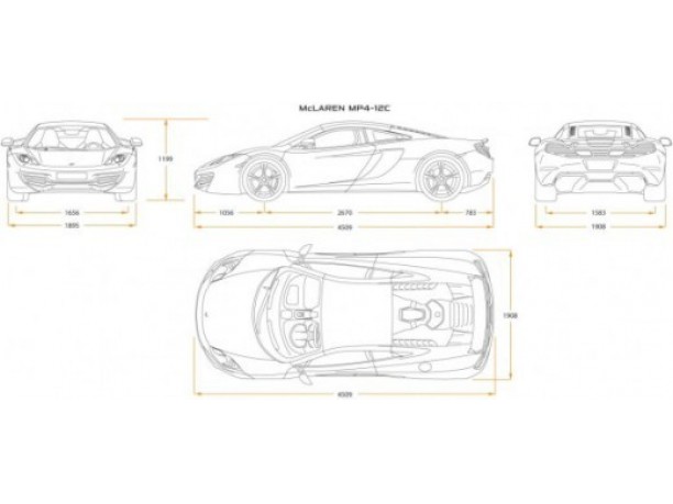 McLaren MP4-12C in Italia con Fassina