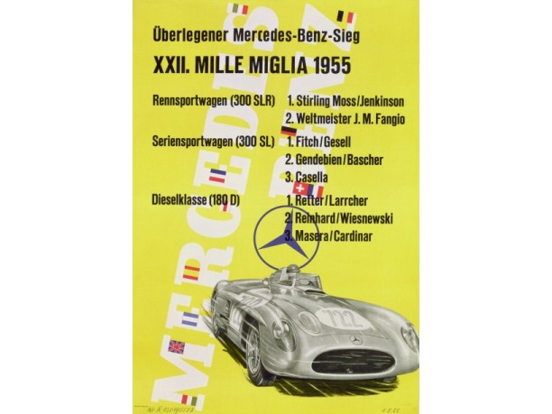 Mercedes alla Mille Miglia 2012