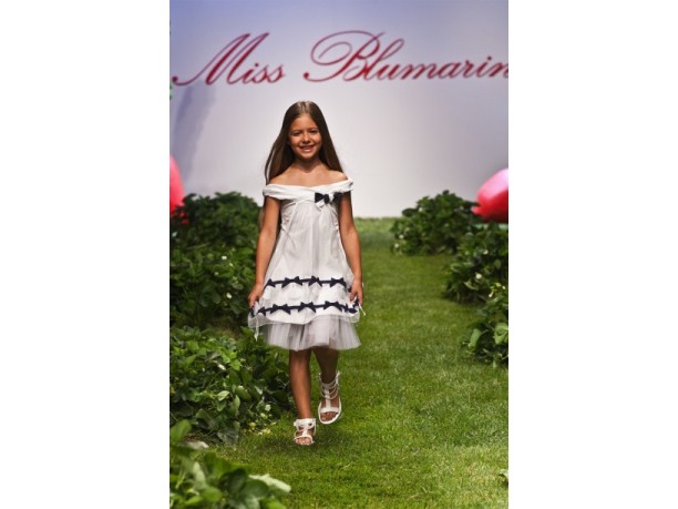 Miss Blumarine collezione primavera estate 2012 a Pitti Bimbo