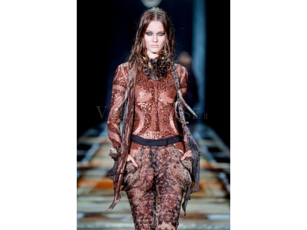 Roberto Cavalli sfilata autunno inverno 2011/2012