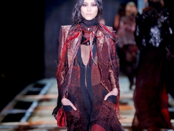 Roberto Cavalli sfilata autunno inverno 2011/2012