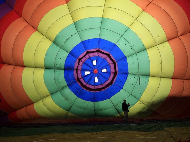 San Valentino in mongolfiera