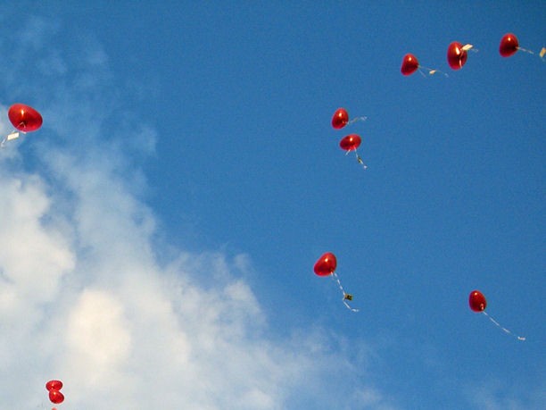 San Valentino in mongolfiera