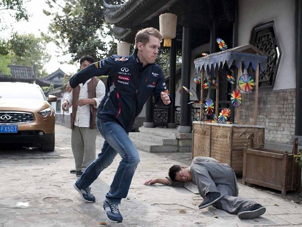 Sebastian Vettel attore in un cortometraggio