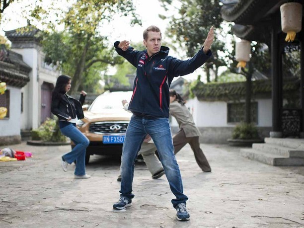 Sebastian Vettel attore in un cortometraggio